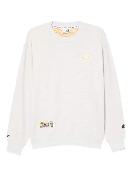 Hímzett melegítő felső Aape By *a Bathing Ape® szürke