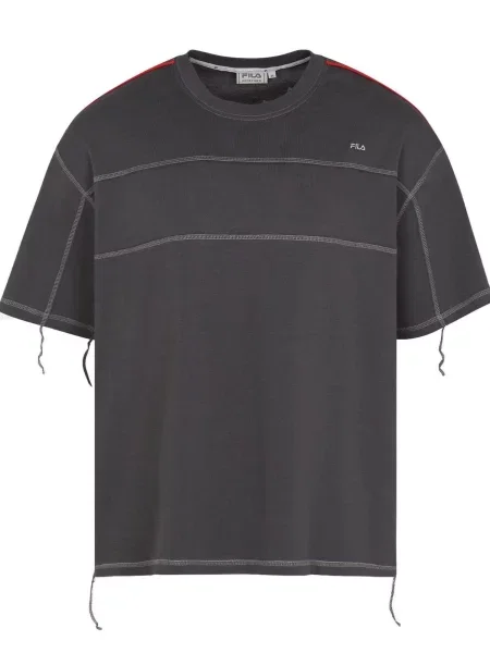FILA Tricou RUINED închis gri