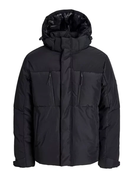 JACK & JONES Geacă de iarnă JCOCLUB AERO' negru