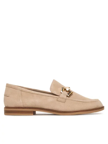 Pantofi loafer Caprice bej