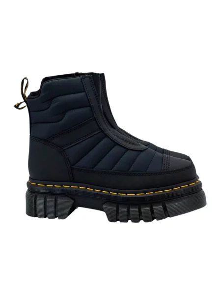 Sztyblety Dr. Martens na platformie czarne