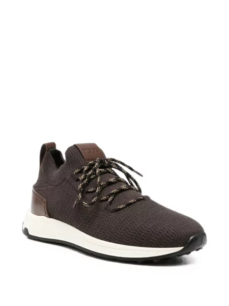 Sneakerși Tod's din piele maro
