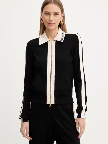 Elisabetta Franchi kardigan czarny