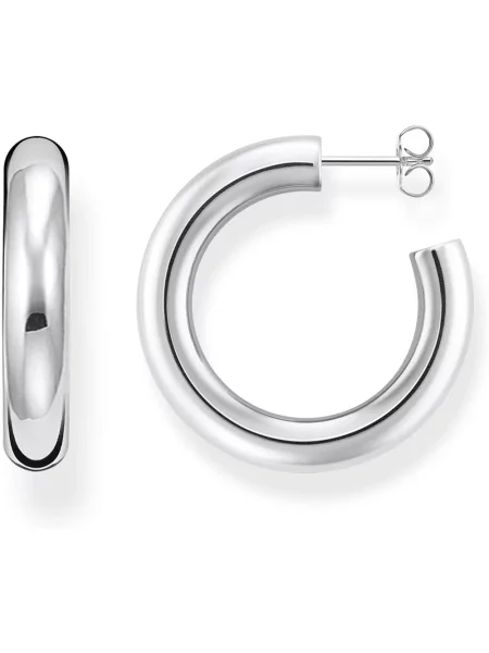 Kolczyki Thomas Sabo chunky szare