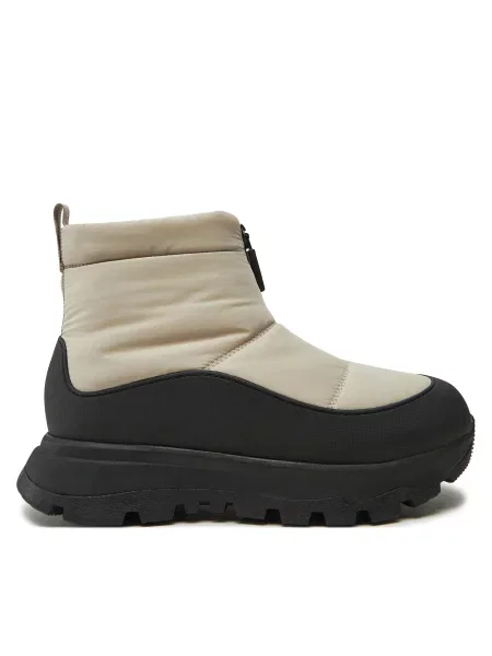 Дутики Fitflop серые