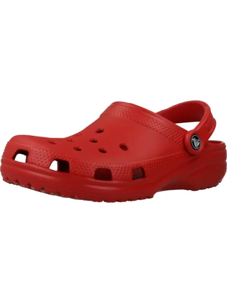 Chodaki Crocs czerwone