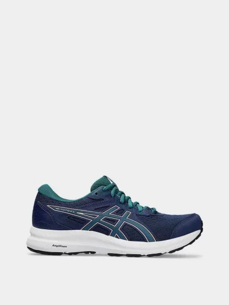 Asics Кросівки для бігу Штучна шкіра синій