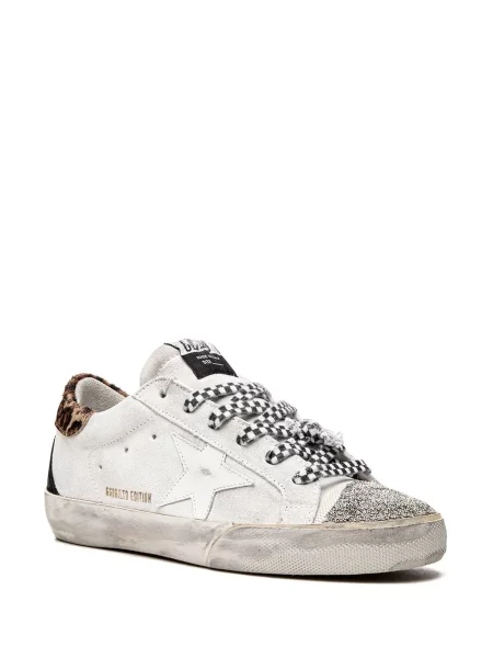 Zomšinės sportbačiai Golden Goose balta
