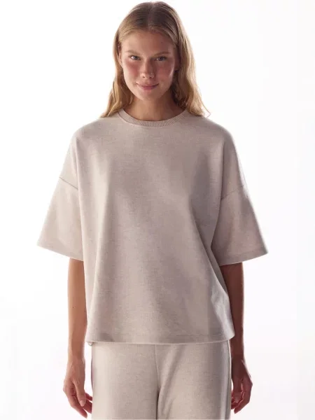 Penti Mikina Sweatshirts přírodní bílá