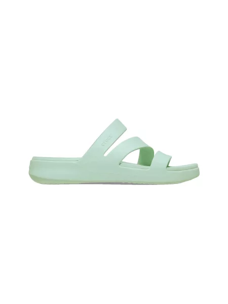 Papuci Crocs cu bretele verde