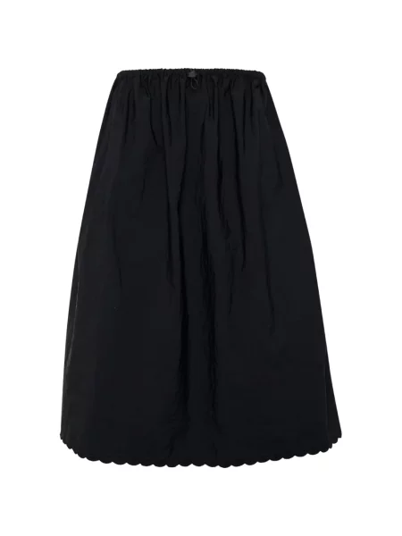 Fustă midi Cecilie Bahnsen cu broderie negru