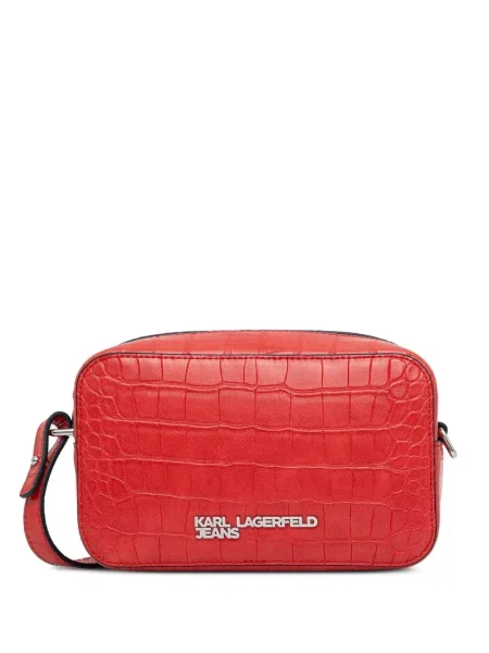 Geanta crossbody Karl Lagerfeld Jeans roșu