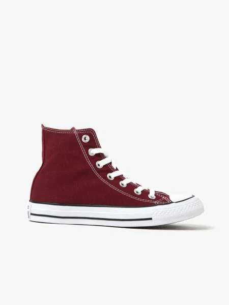 Vínové unisex členkové tenisky s logom Converse Chuck Taylor All Star Seasonal