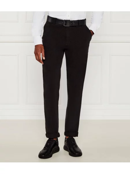 BOSS BLACK Nadrág | Modern fit fekete