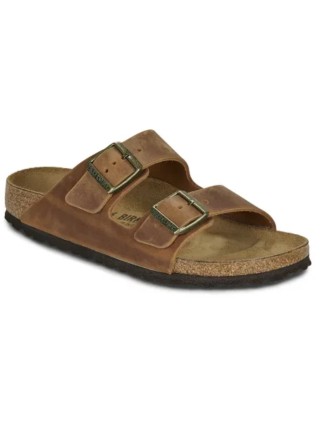 Pantofi Birkenstock din piele maro