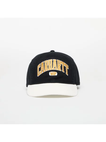 Бейсболка Carhartt WIP Lecture Cap з аплікацією чорний