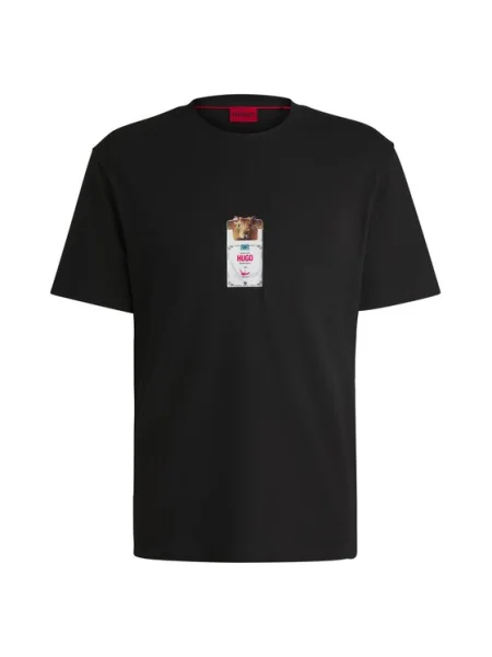 HUGO Tricou negru