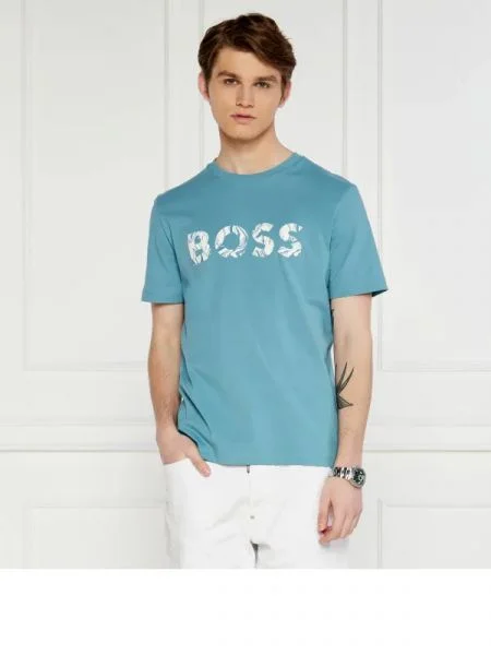 BOSS ORANGE Póló Te_Bossocean kék