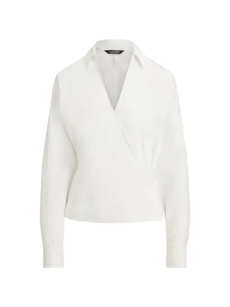 Bluză Lauren Ralph Lauren plic alb