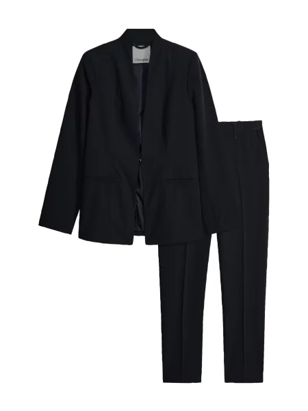 Bonprix Costum cu pantaloni negru