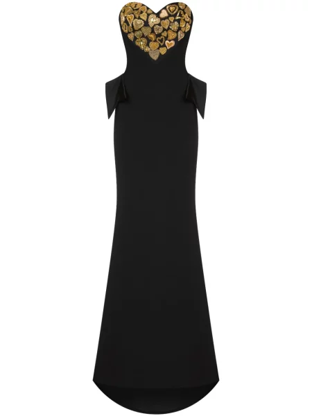 Rochie maxi Moschino cu broderie