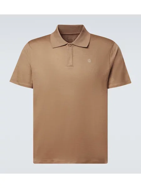 Polo Dunhill de lână maro