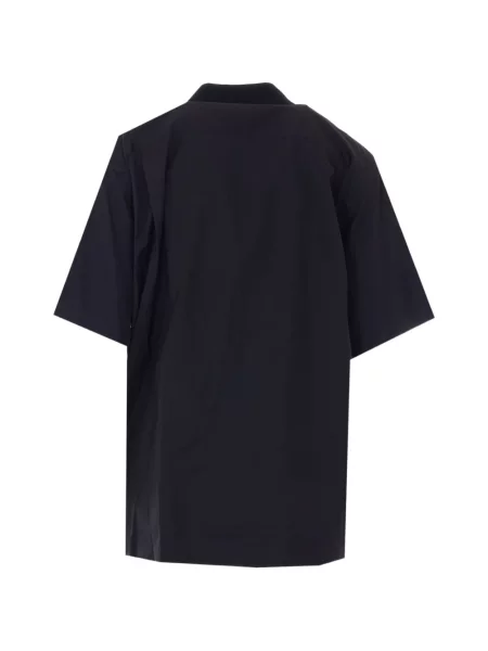 Polo Sacai scurt negru