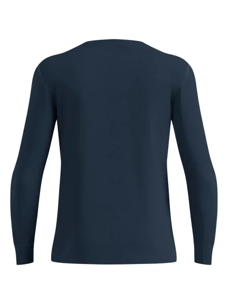 Bielizna termoaktywna z długim rękawem ODLO BL TOP crew neck l/s niebieska
