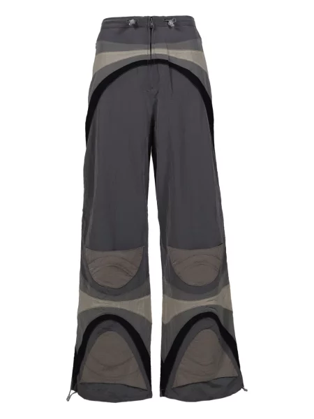 Stahovací šňůrka kalhoty Erl šedé