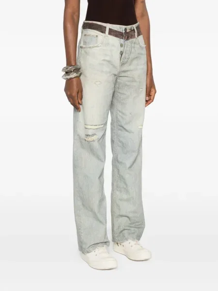 Панталон Haikure с принт синьо