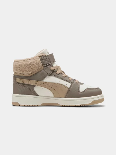 Детские кеды Puma бежевые