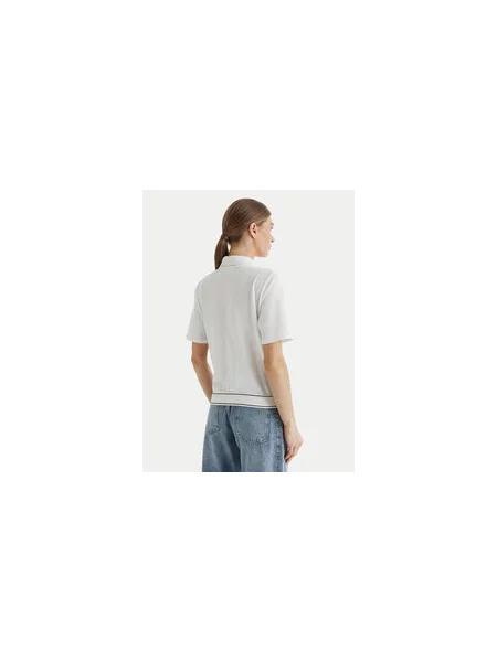 JOOP! Jeans Polo majica Talena Modern Fit bela