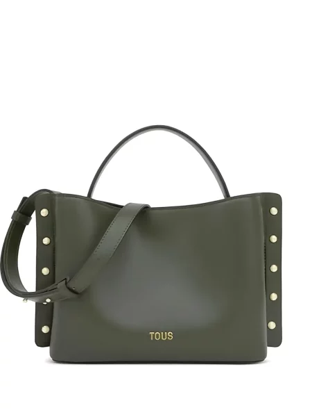 Torebka crossbody Tous z ćwiekami zielona