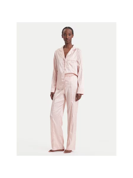Guess Πιτζάμα Regular Fit ροζ