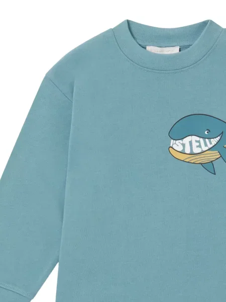 Bluza dziecięca Stella Mccartney niebieska