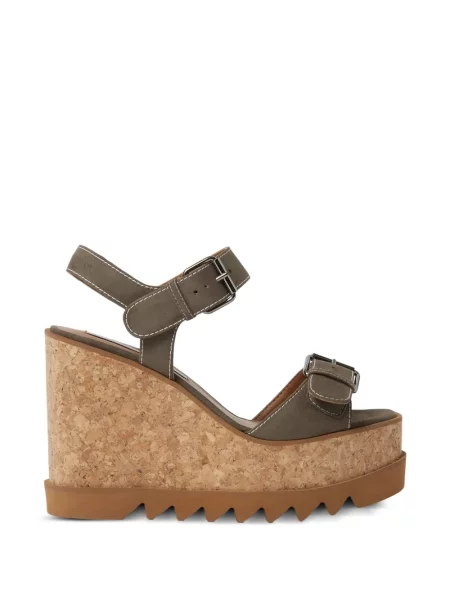 Sandale Stella Mccartney cu platformă gri
