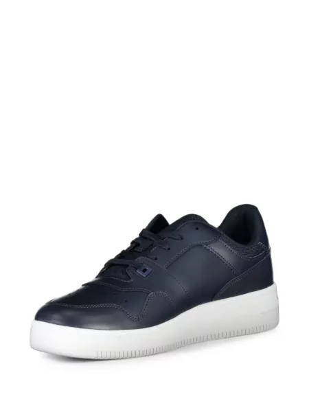 Bőr sneaker Tommy Hilfiger autogrammal kék