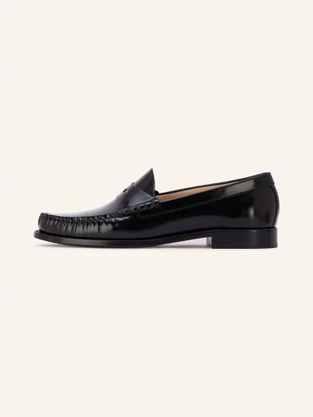 Stuart Weitzman Penny Mokasíny Lottie černá