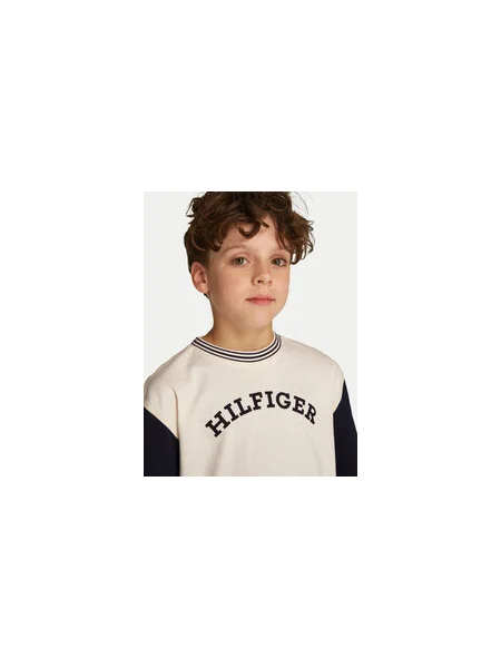 Tommy Hilfiger Póló Monotype Graphic Regular Fit bézs