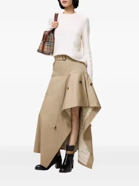 Fustă Burberry asimetrică