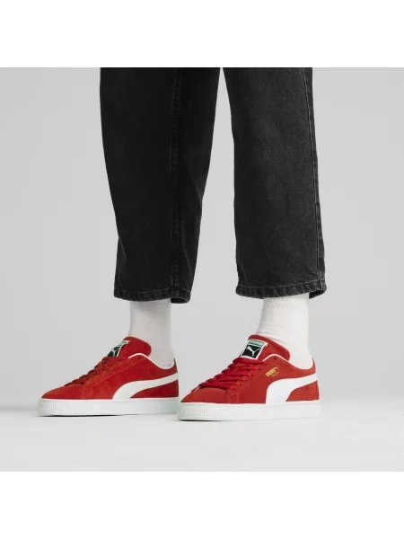 Sneakersy unisex Suede Classic czerwone