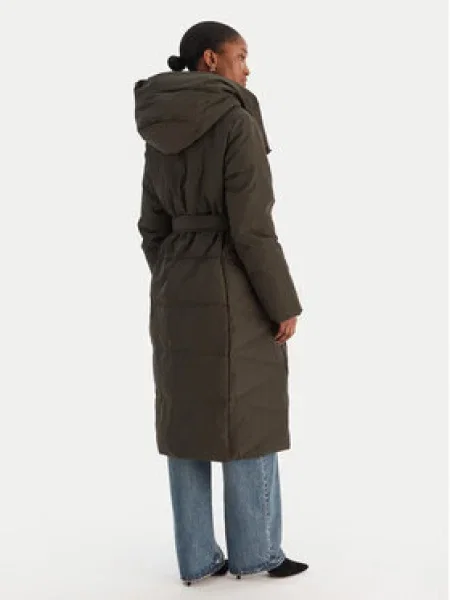 Vero Moda Vatovaná bunda Leonie sivá