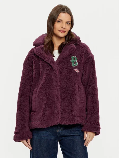 Billabong Geacă Autumn Holidays Vișiniu Oversize