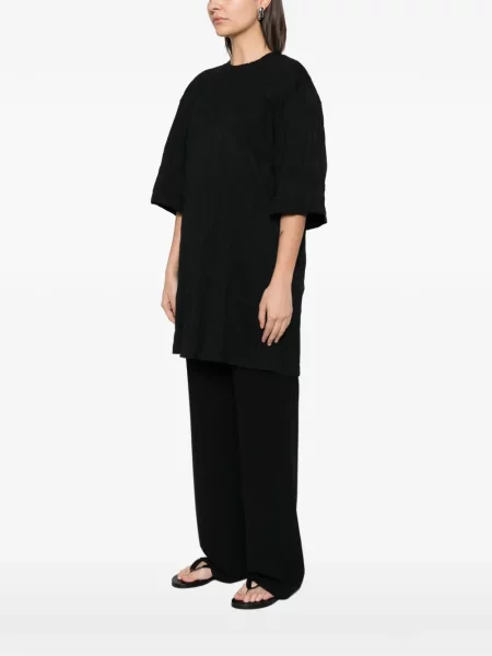 Rochie tip cămașă Toteme negru