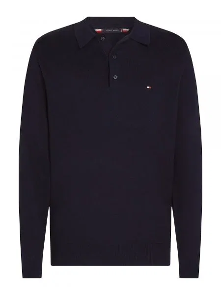 TOMMY HILFIGER Pulover temno modra