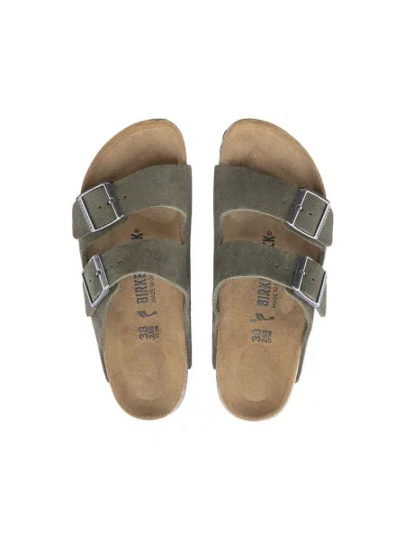 Papuci Birkenstock verde