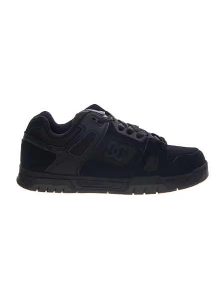 Sneakersy Dc Shoes skórzane czarne