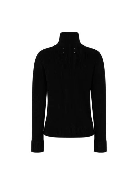 Dzianinowy kardigan Maison Margiela czarny