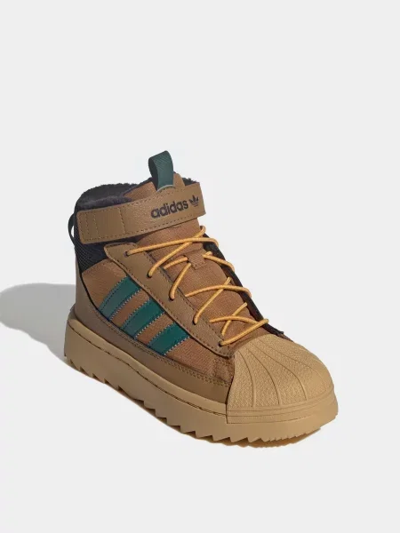 Детские кеды Adidas коричневые