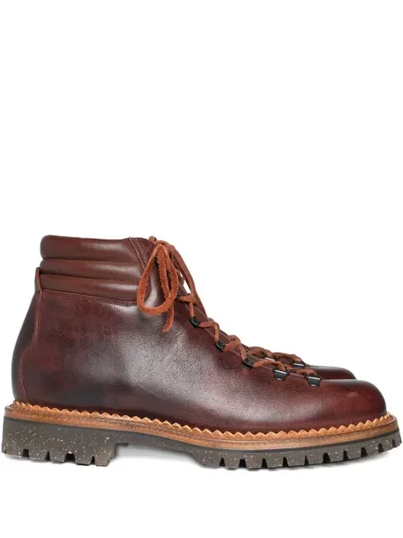 Turystyka piesza buty trekkingowe Yuketen sznurowane koronkowe brązowe